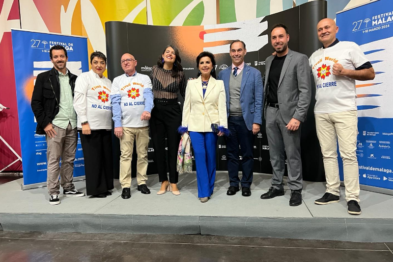 El alcalde de Benalmádena asiste a la presentación del documental Tívoli, de AliquinDOC, en el Festival de Málaga