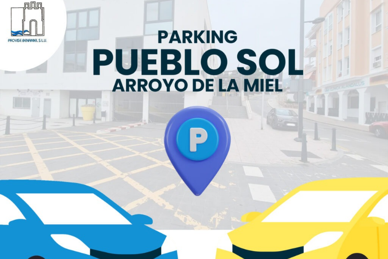 El Ayuntamiento de Benalmádena abre el plazo de reserva para 260 plazas de aparcamientos a 60 euros al mes en Pueblosol, disponibles a partir de junio