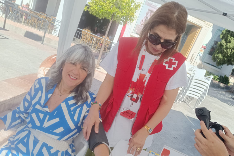 Benalmádena celebra el Día Mundial de la Hipertensión con varias mesas informativas de Cruz Roja