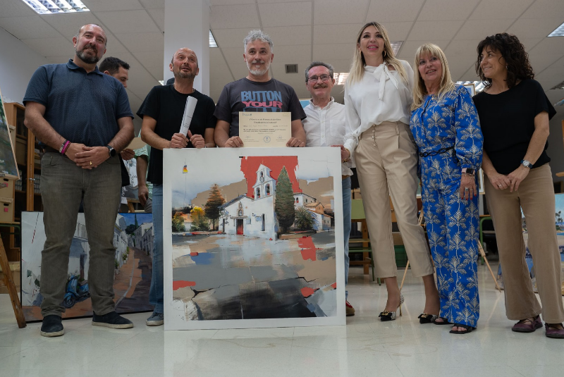 Juan Miguel Álvarez Páez gana el certamen de pintura al aire libre ‘Benalmádena al Natural’