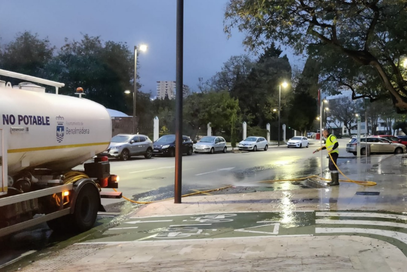 El Ayuntamiento mantendrá medidas ya implementadas en ahorro de agua para continuar con un uso responsable de los recursos hídricos en sus servicios municipales