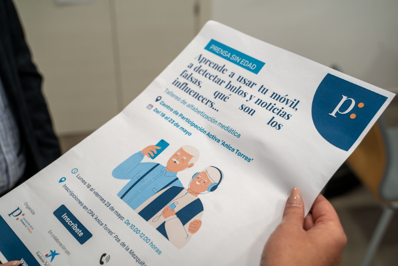 Benalmádena acogerá por primera vez el proyecto ‘Prensa sin Edad’, un taller para combatir la desinformación entre mayores