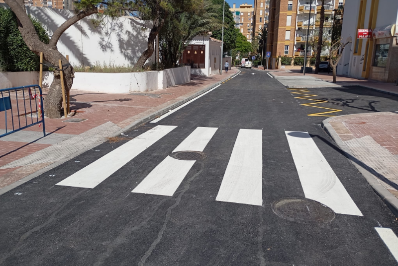 Continúan a buen ritmo las obras en Gamonal tras la terminación de calle Zodiaco y la modernización de toda su red de abastecimiento de agua