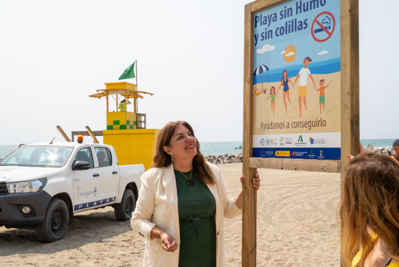 Benalmádena contará, por primera vez en su historia, con una playa libre de humo