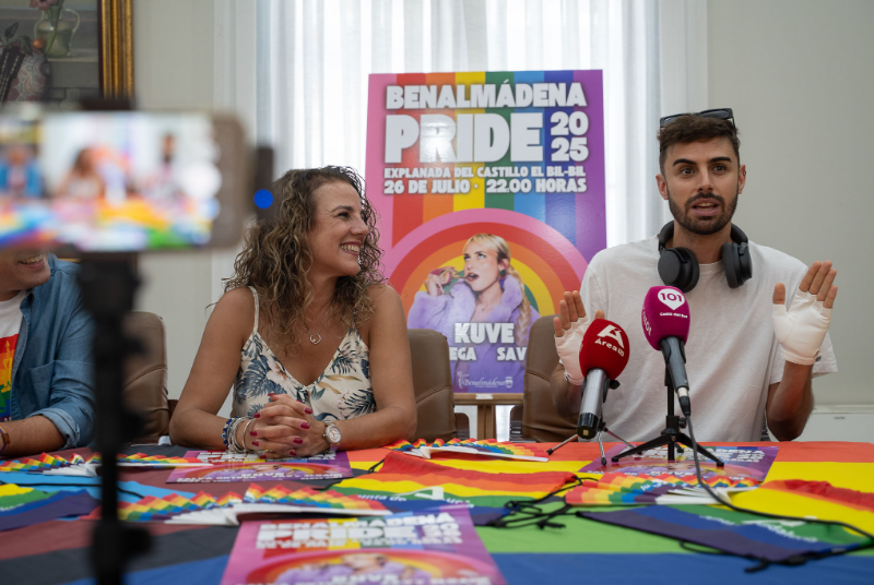 Benalmádena se prepara para vivir su Pride 2025 el próximo 26 de julio en el Castillo El Bil-Bil
