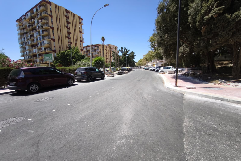 Avanzan con paso firme las obras en Avenida Gamonal con la implementación de mejoras en alumbrado, mobiliario y jardinería