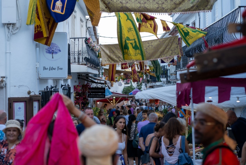 El Zoco Árabe se consolida como una de las citas culturales más esperadas del verano en Benalmádena