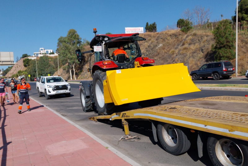 Playas amplía su equipamiento para optimizar la redistribución de arena y el acondicionamiento del litoral