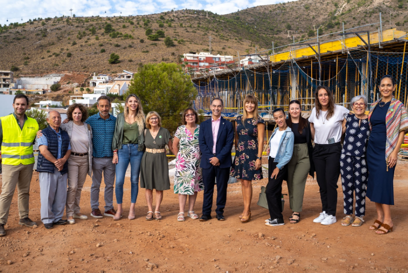 Avanzan a buen ritmo las obras del primer Centro de Día de Atención a la Discapacidad en Benalmádena, que cuenta con el apoyo financiero de la Junta y el Ayuntamiento