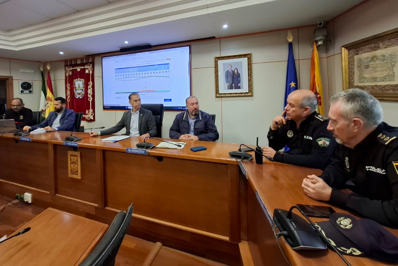 El Comité Asesor del Plan Municipal de Emergencias se reúne para coordinar las posibles actuaciones ante la alerta naranja emitida por AEMET para esta tarde