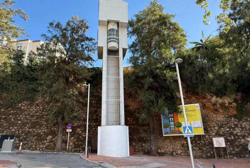 Las obras de mejora del ascensor de Santo Domingo arrancarán el lunes