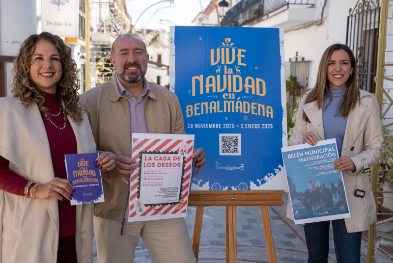Benalmádena presenta su programa de Navidad con más de un centenar de actividades para todos los públicos
