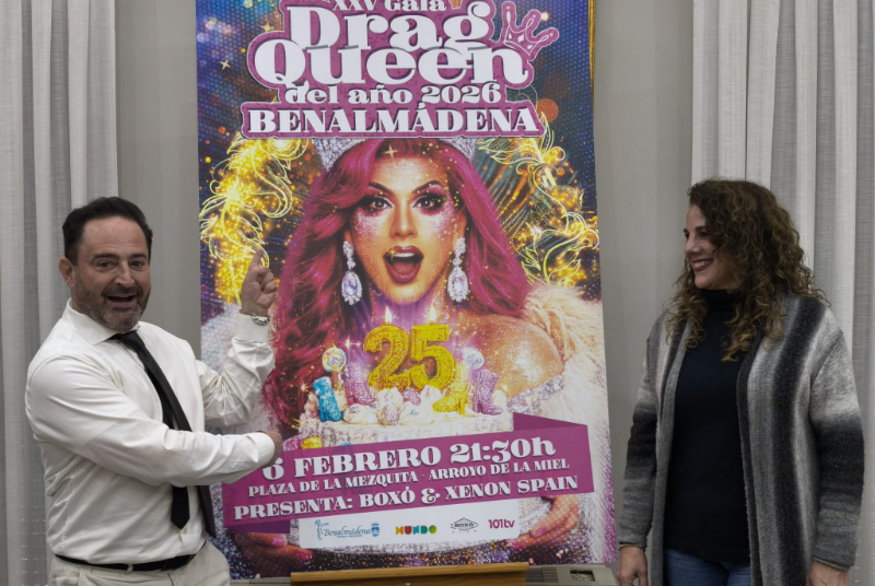 Benalmádena celebrará el 25º aniversario de la Gala Drag Queen con una edición histórica