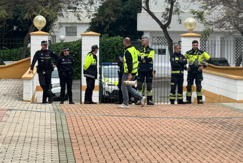 Benalmádena realiza un simulacro de evacuación general en el Centro Ocupacional para reforzar la seguridad