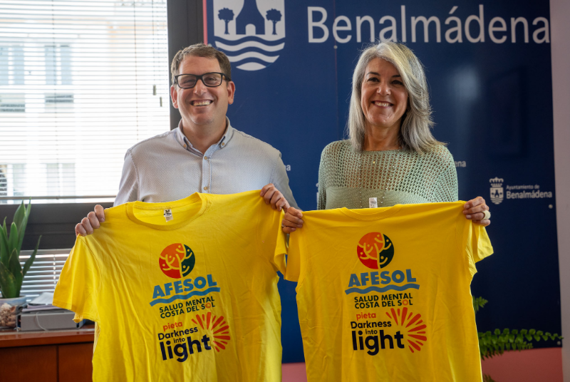 Benalmádena se suma a la caminata solidaria ‘Darkness into Light’ para la prevención del suicidio