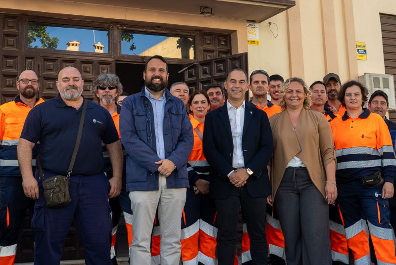 El Ayuntamiento de Benalmádena incorpora 14 nuevos trabajadores para cubrir puestos vacantes en Servicios Operativos