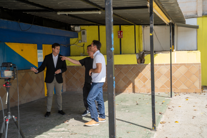 El Ayuntamiento impulsa la reforma integral del bar del Estadio Francisco Alarcón ‘Isco’