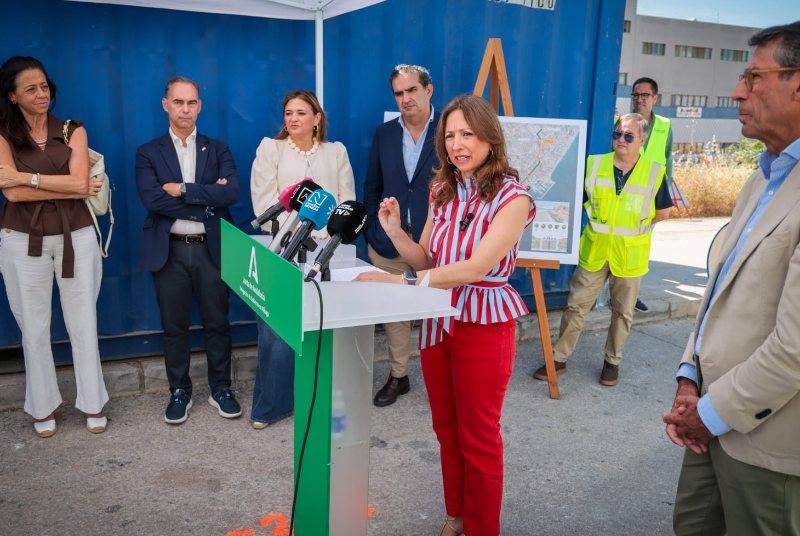 Las obras de la autovía del agua entre Torremolinos y Benalmádena superan el 50% de su ejecución 