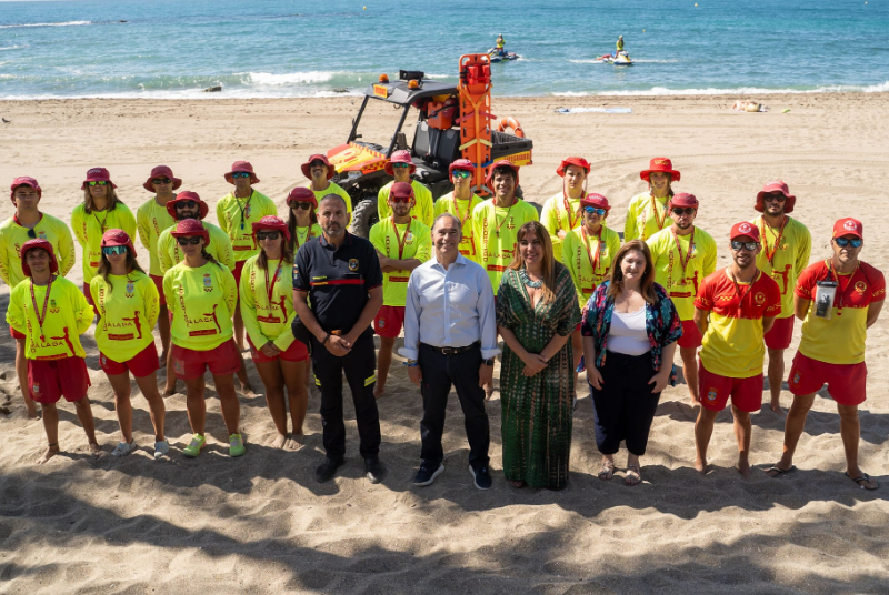 El Ayuntamiento refuerza la seguridad y la accesibilidad de las playas con un amplio dispositivo de vigilancia y salvamento