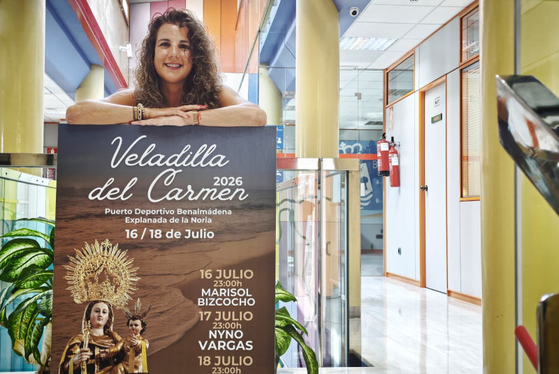 La Veladilla del Carmen 2026 llenará el Puerto Deportivo de Benalmádena de música, tradición y devoción del 16 al 18 de julio