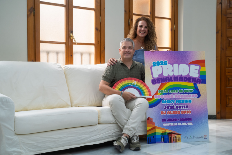 Benalmádena celebrará el Orgullo con una gran gala de música, arte y diversidad en el Castillo El Bil-Bil