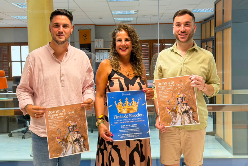 Benalmádena presenta la programación previa de la Feria y Fiestas de la Virgen de la Cruz 2026 con la romería y la elección de Reina, Damas y Caballeros