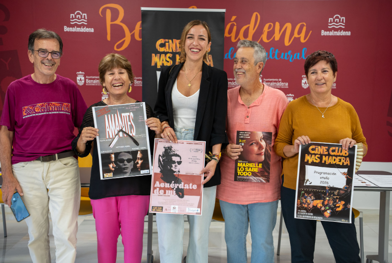 El Cineclub Más Madera celebra 35 años de cine en Benalmádena con una programación especial