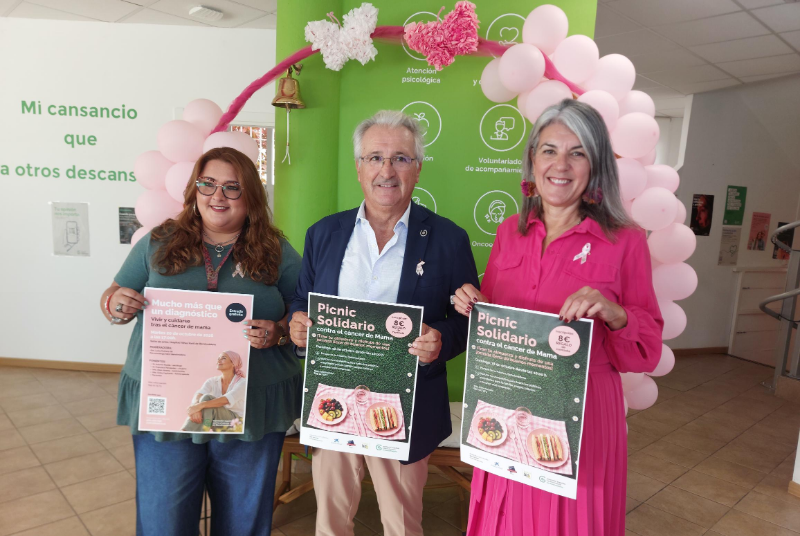 La AECC de Benalmádena presenta las actividades del Mes de Sensibilización sobre el Cáncer de Mama
