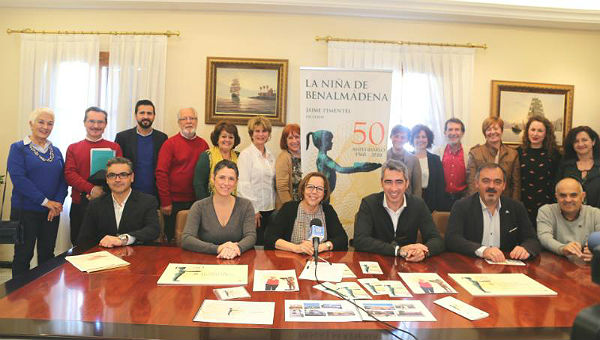 Arranca la agenda de actos institucionales para la celebración del 50º Aniversario de 'La Niña de Benalmádena'