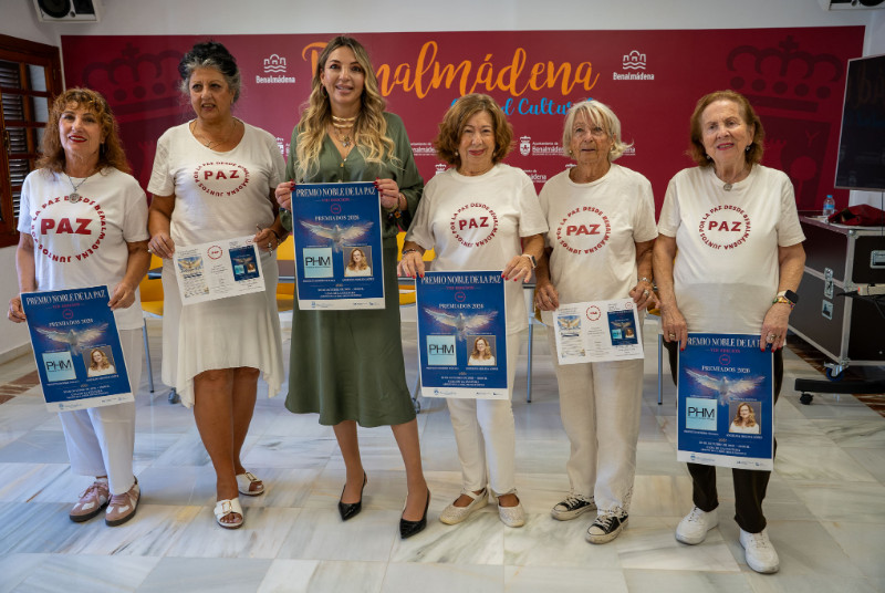 La Asociación Juntos por la Paz desde Benalmádena presenta las XIV Jornadas por la Paz y los galardonados con los Premios Noble de la Paz 2026