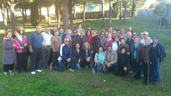 La Alcaldesa celebra con los mayores el Día Mundial de la Salud