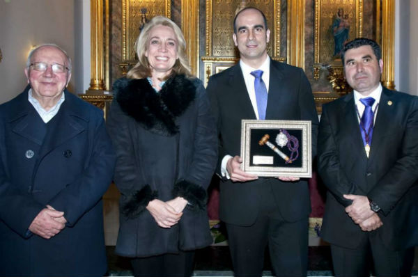 Salvador García protagonizó uno de los pregones más emotivos de la Cofradía de Nuestro Padre Jesús Nazareno