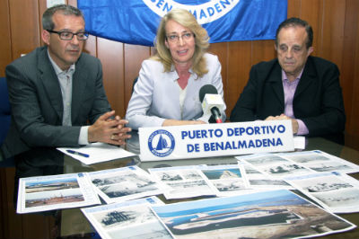 El salón del centro náutico acogerá a partir del viernes la exposición '30 años del puerto