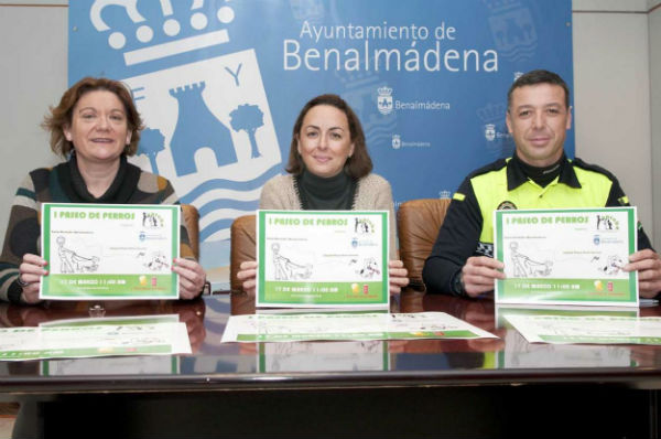 Benalmádena se prepara para celebrar este domingo el I Paseo de Perros