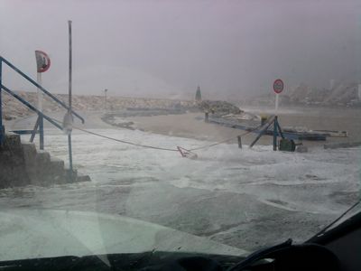 Temporal en el PUERTO