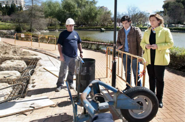 El Ayuntamiento pone en marcha las obras de mejora y rehabilitación del Parque de La Paloma