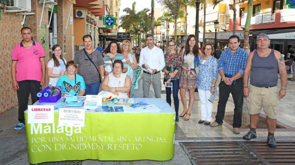 Alcalde y concejales participan con Afesol en la celebración del Día Mundial de la Salud Mental