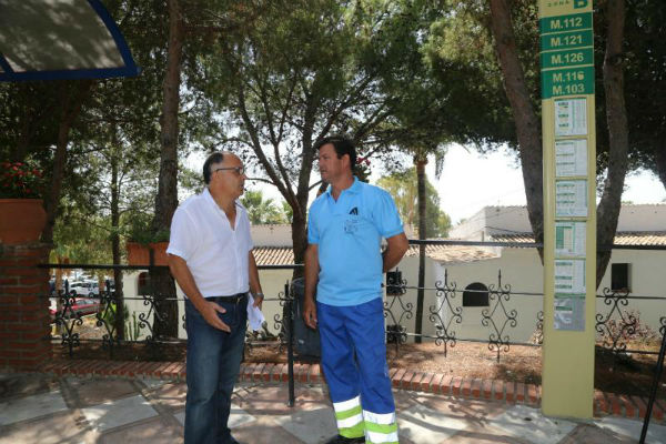 Concluyen las obras de mejora de la Avenida Juan Luis Peralta de Benalmádena Pueblo