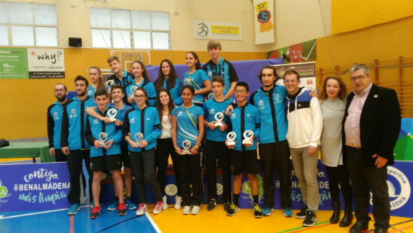 Finaliza el Máster Jóvenes de Bádminton 'Benalmádena Más Limpia'