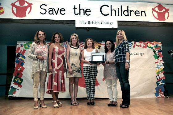 La regidora asiste al acto de nombramiento del British College como Centro Educativo Embajador de Save of The Children