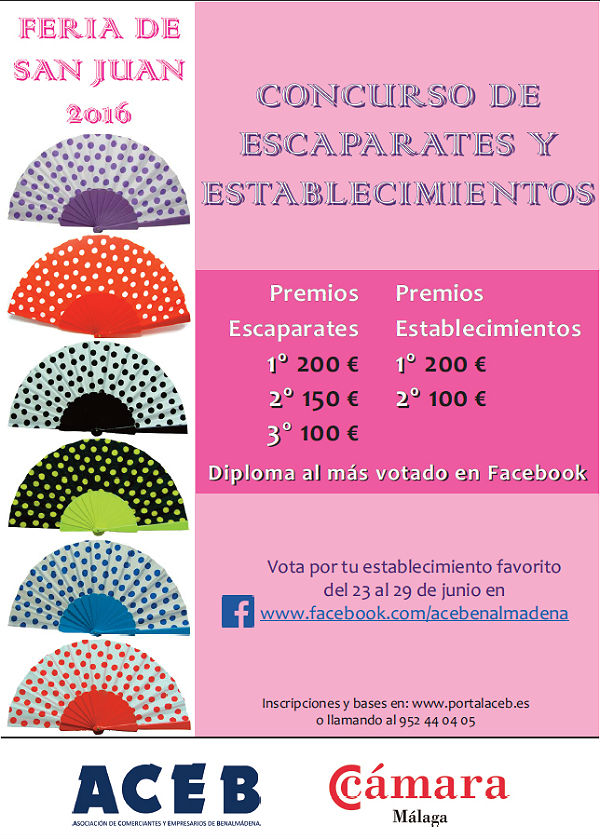 La ACEB convoca el Concurso de Decoración Feria de San Juan, que repartirá 750 euros en premios