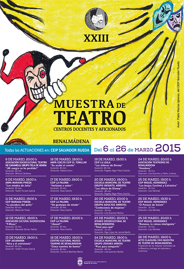 La Muestra de Teatro afronta su recta final con más de medio millar de asistentes y una decena de obras representadas.