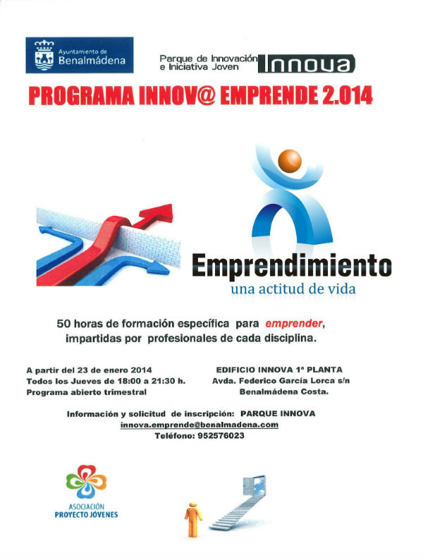 Arranca el programa Innov@ Emprende 2014 con una treintena de participantes