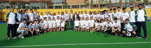 Cuatro jugadoras y tres jugadores del Club Hockey Benalmádena convocados con la Selección Andaluza Sub 16