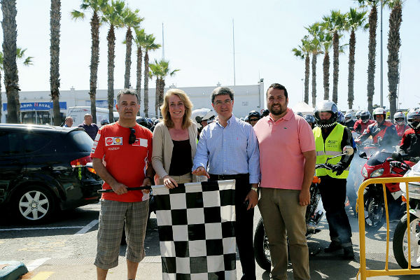 Cerca de un centenar de motos míticas participan el la Concentración 'Old School'