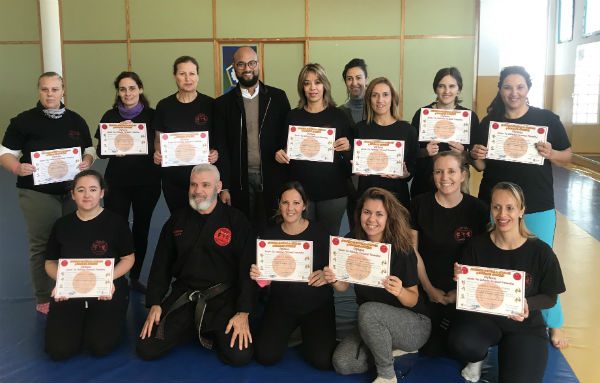 Finaliza con gran éxito de participación el I Curso de Defensa Personal para Mujeres