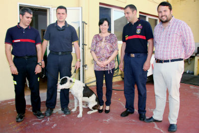 Benalmádena acoge un curso de búsqueda canina de personas sepultadas