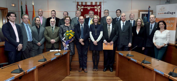 La alcaldesa preside la toma de posesión de la Junta Directiva que conformará la Delegación del Colegio de Médicos de Málaga en Benalmádena