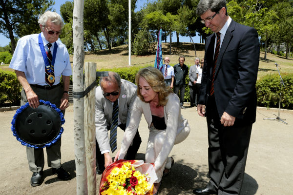 La alcaldesa preside el 'Día del Recuerdo' conmemoración del  fin de la Segunda Guerra Mundial