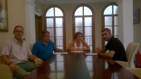 El Equipo de Gobierno mantiene una primera reunión en Diputación para recuperar la subvención de un millón de euros